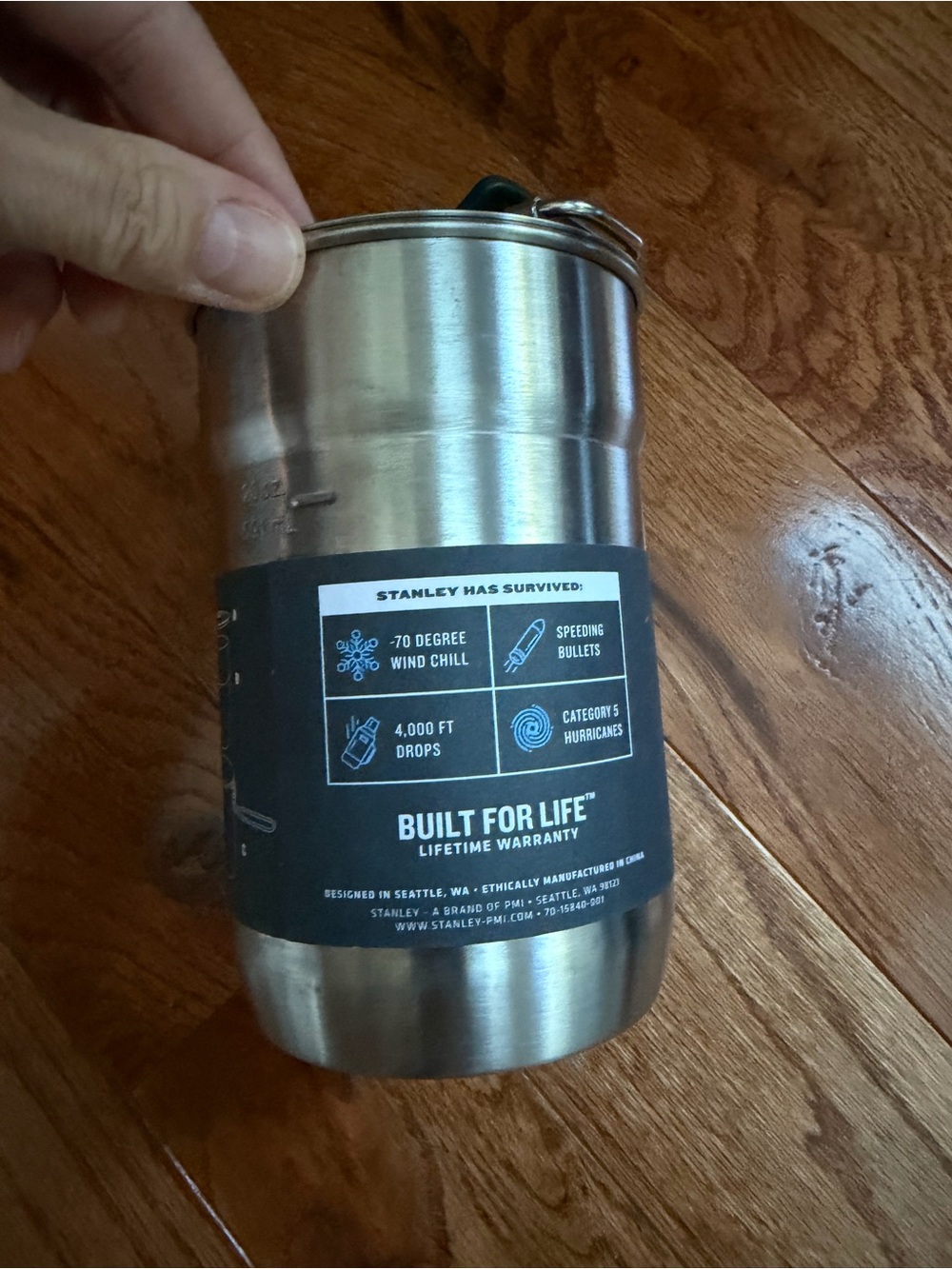 New Stanley Wildfare Go 4-Piece Stainless Steel Two Cup Cook Set | 24 oz - Picture 7 of 11
